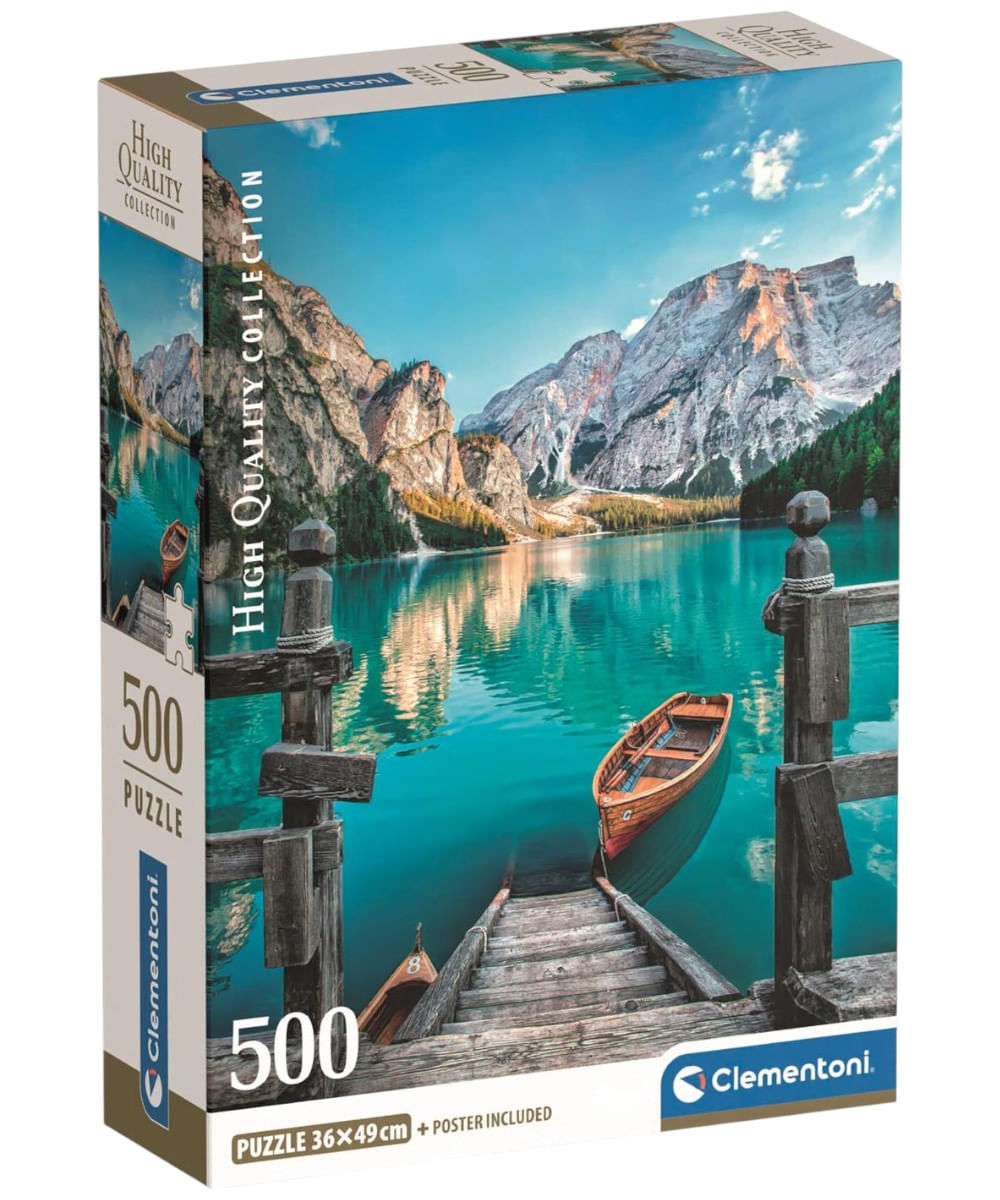 Clementoni rompecabezas 500 Hqc Braies Lake
