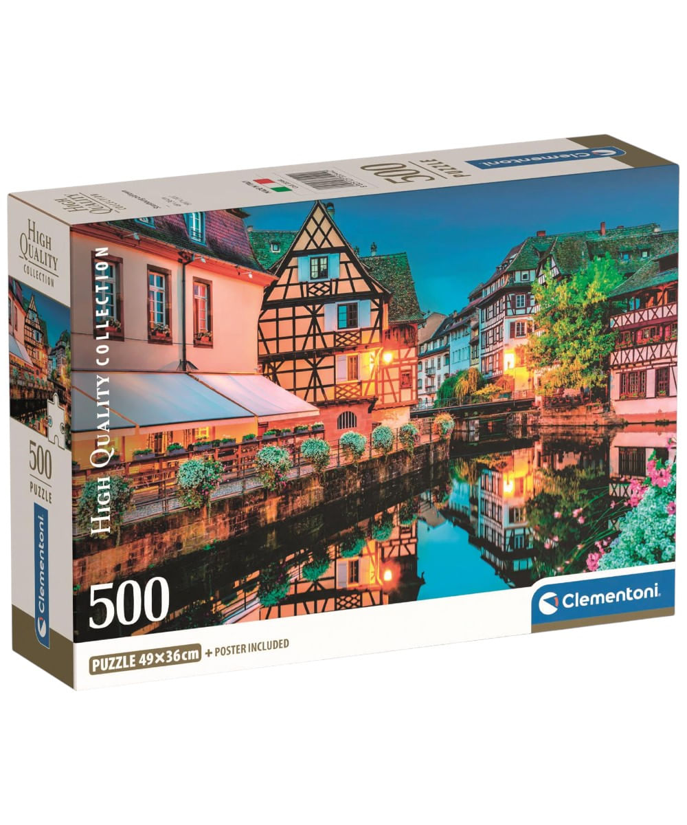 Clementoni rompecabezas 500 Hqc Sestrasburgo casco antiguo