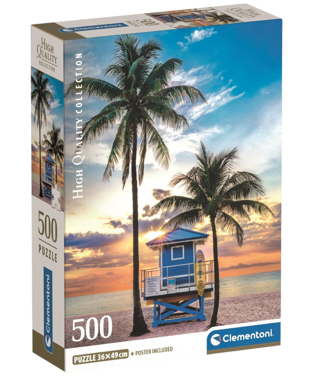 Clementoni rompecabezas 500 Hqc Miami Beach Florida