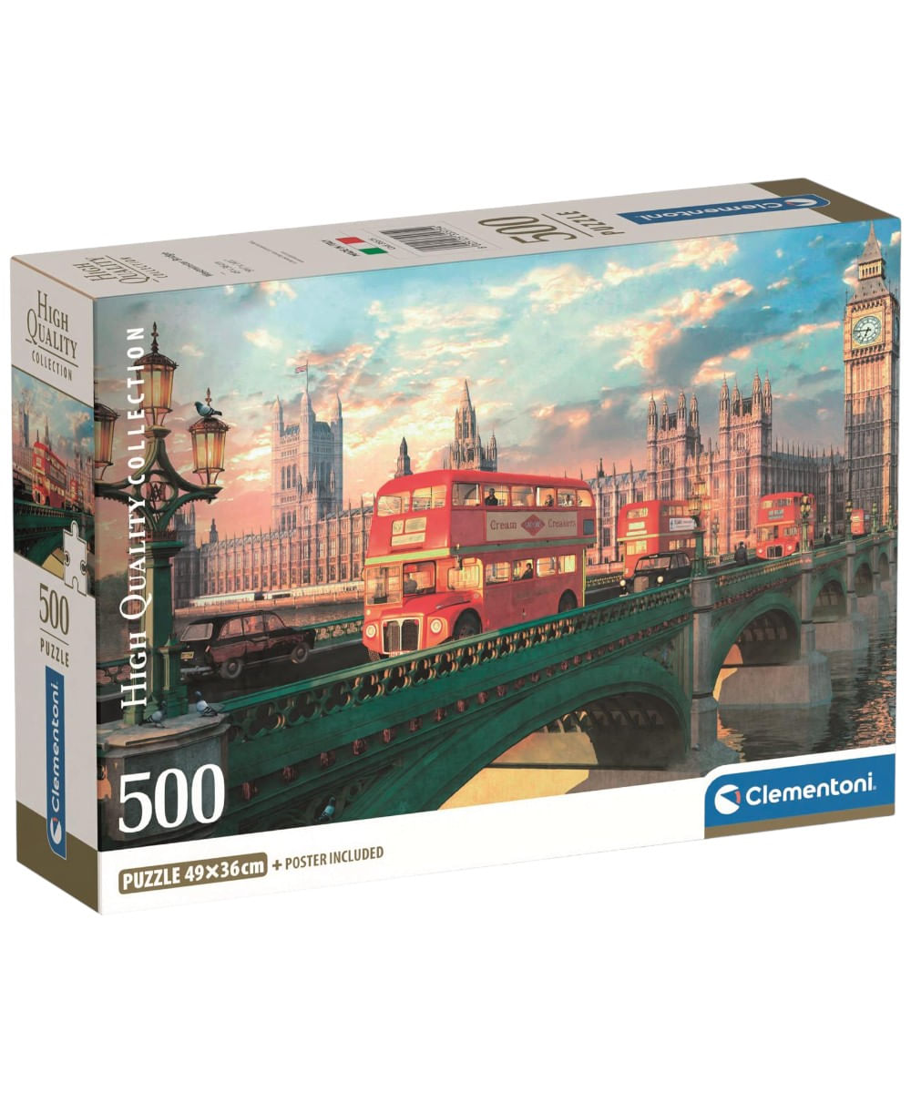 Clementoni rompecabezas 500 Hqc puente de Westminster