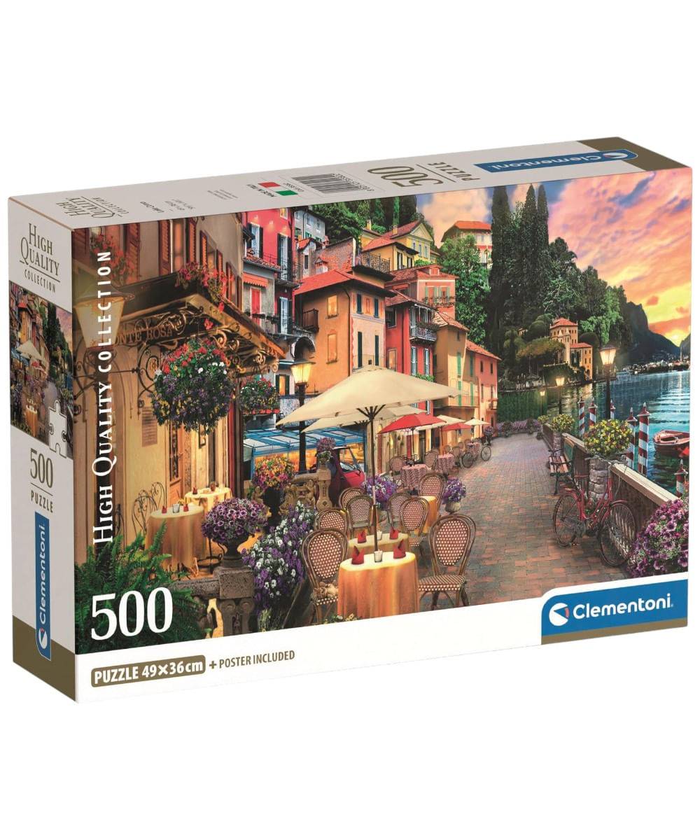 Clementoni rompecabezas 500 Hqc Lake Como