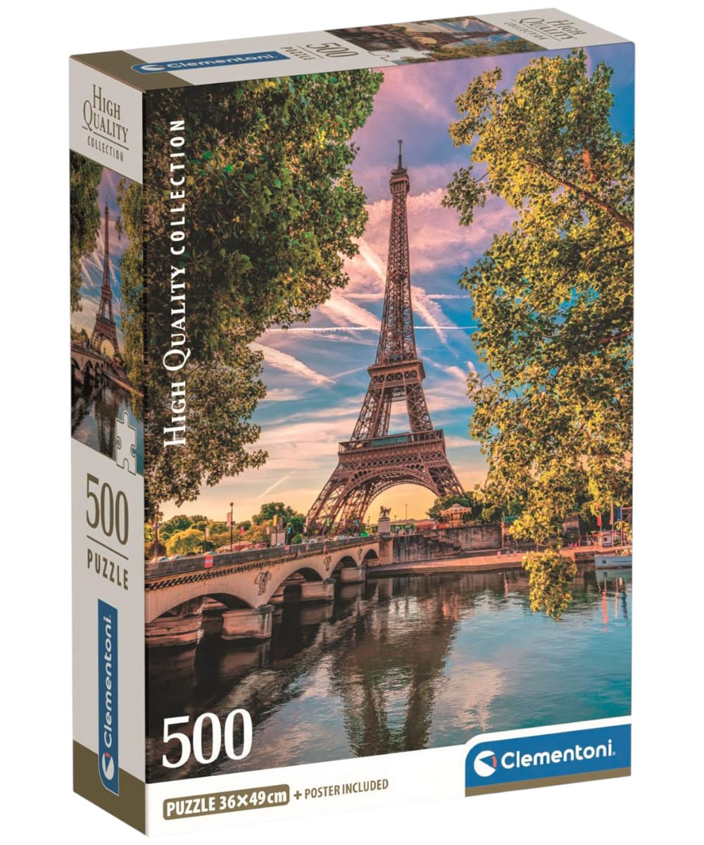 Clementoni rompecabezas 500 Hqc a lo largo del Sena