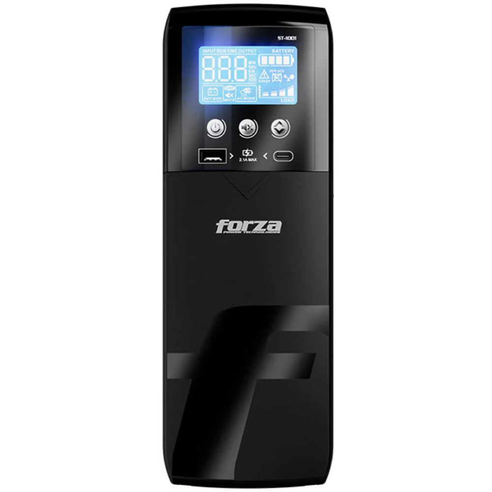 Regulador de voltaje smart 1000VA/600W con 10 salidas NEMA 5-15P