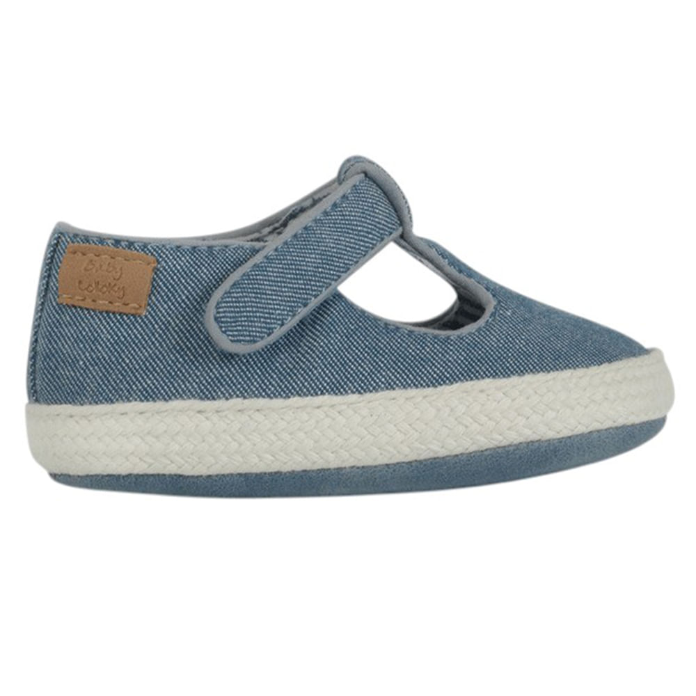 Zapato colloky azul para niño bebé