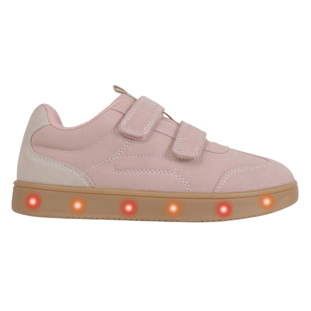 Zapato deportivo casual Colloky rosa para niña