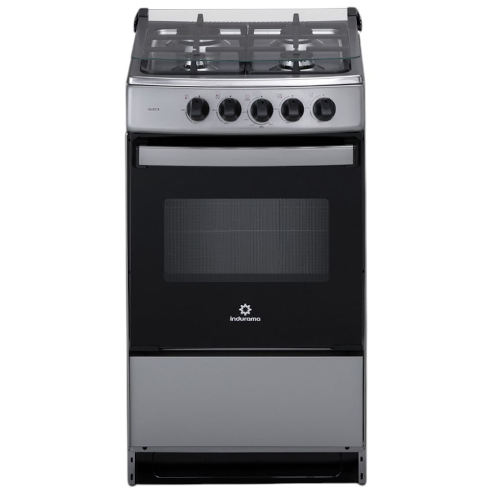 Cocina Indurama Murcia Sp Plus Gris 50 cm (20") 4 Quemadores