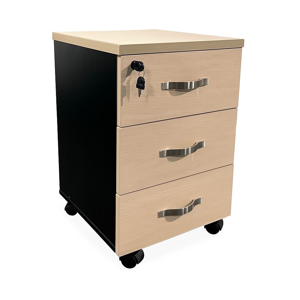 Archivero de oficina tipo robot Duty tres gavetas