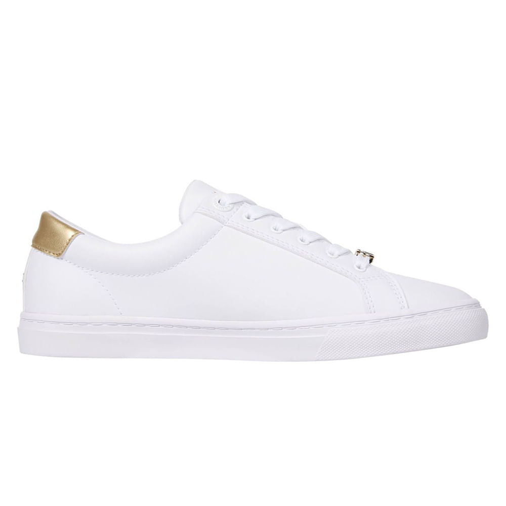 Zapato casual Tommy Hilfiger color blanco para mujer