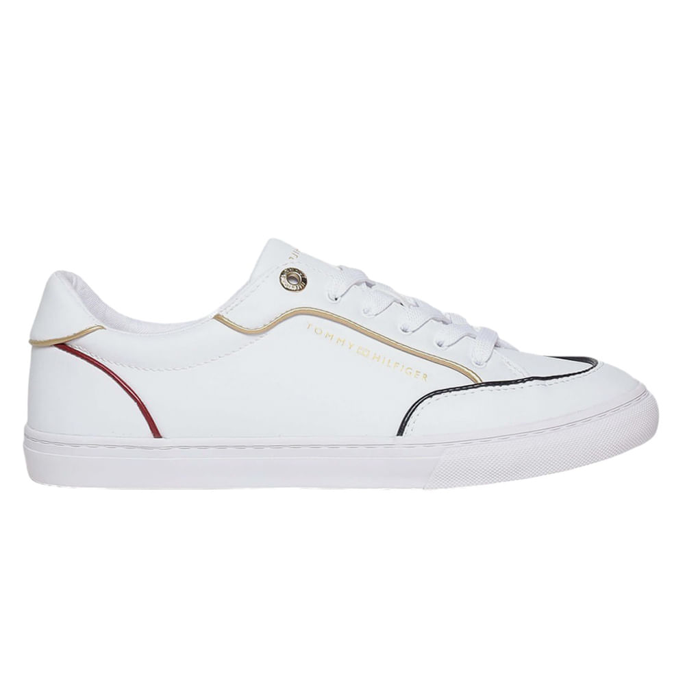 Zapato casual Tommy Hilfiger color blanco para mujer