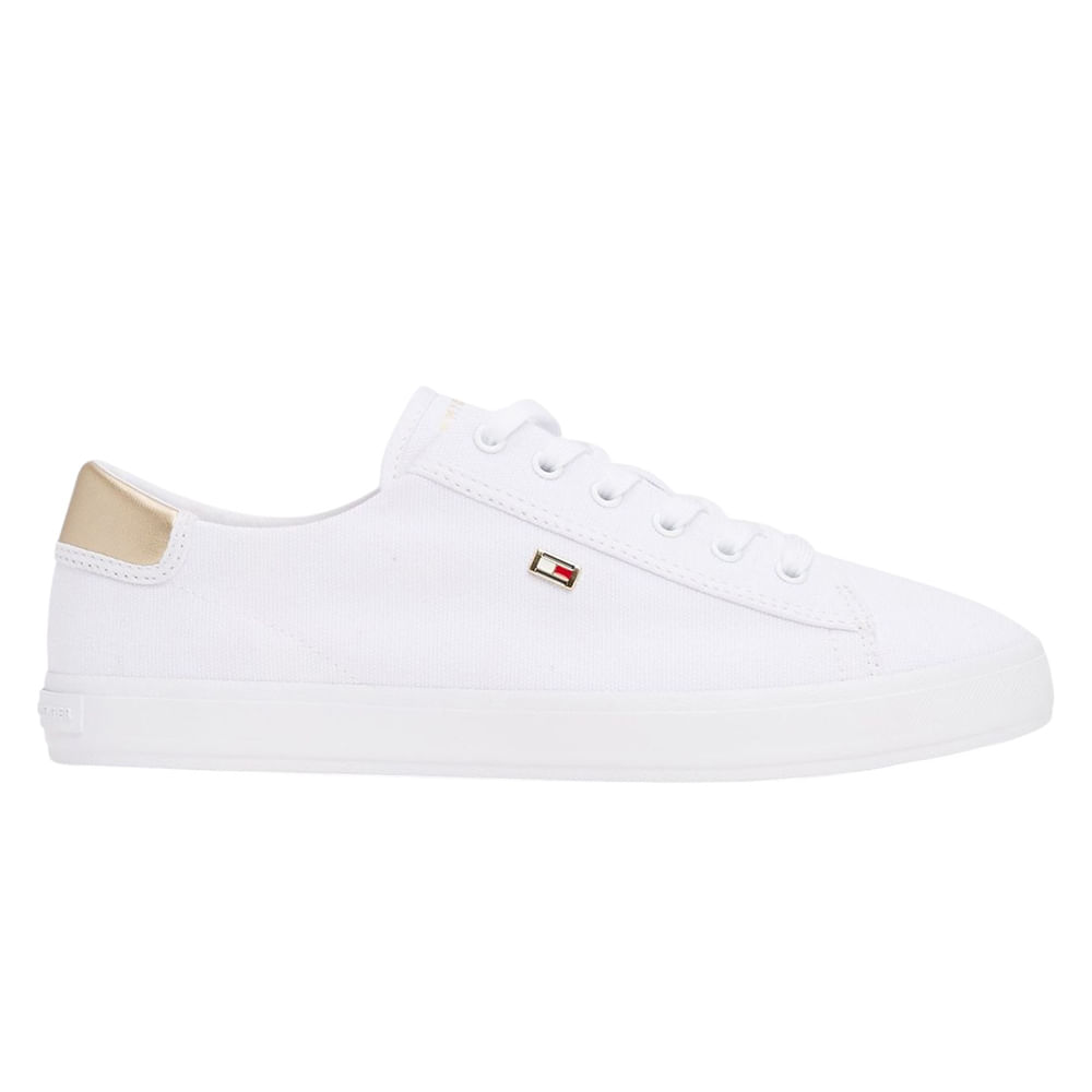 Zapato casual Tommy Hilfiger color blanco para mujer