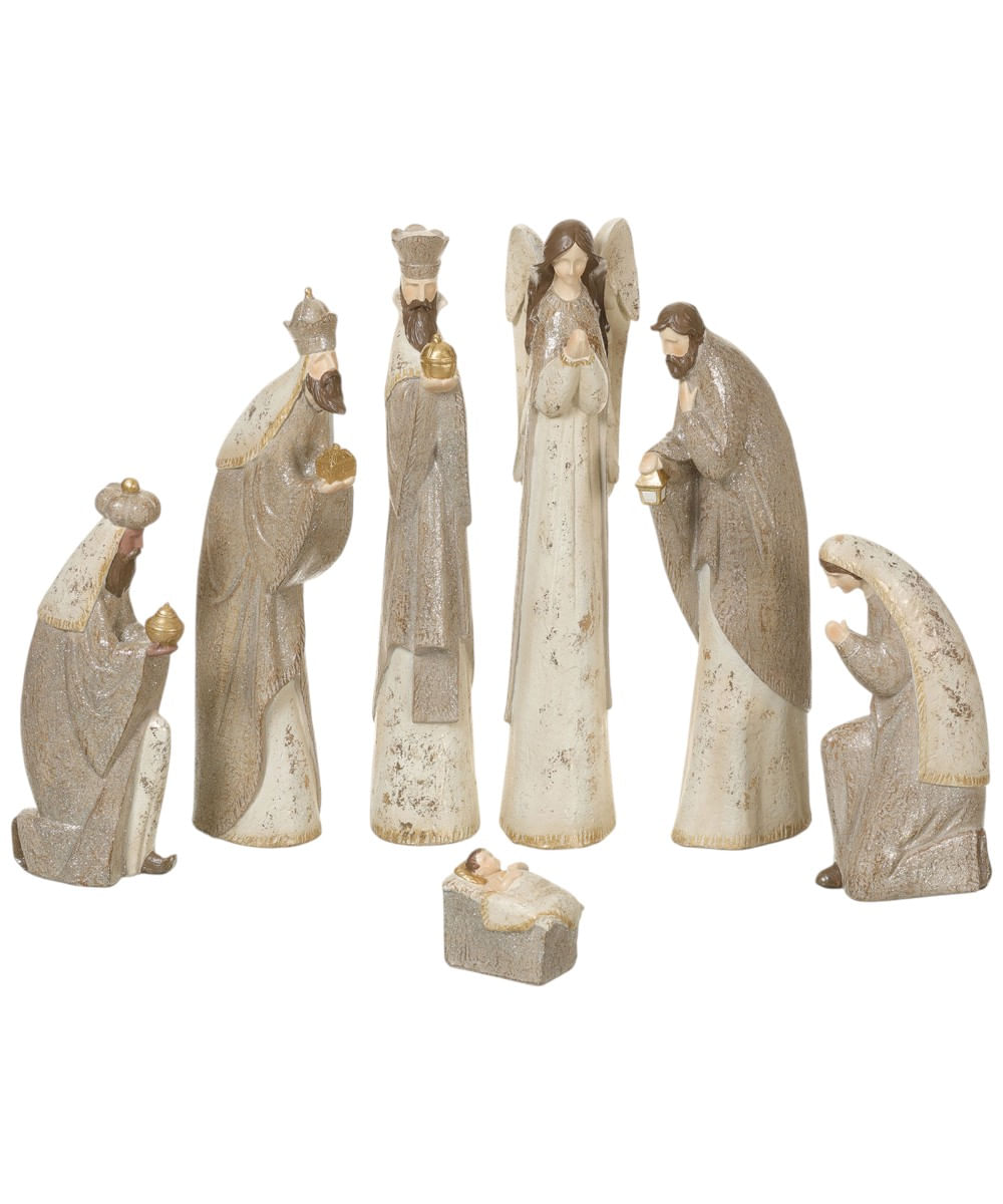 Set de siete piezas de nacimiento 38 cm