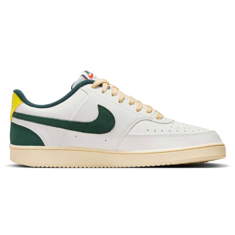 Zapato Nike Court Vision deportivo casual blanco para hombre