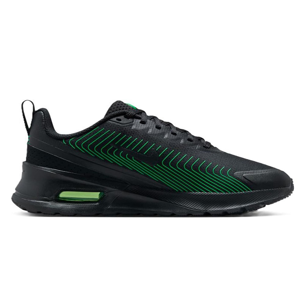 Zapato Nike Air Max Nuaxis deportivo color negro para hombre