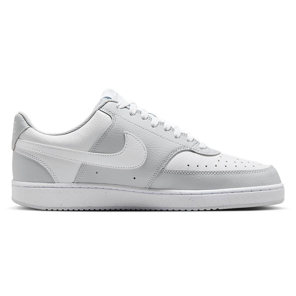 Zapato Nike Court Vision Low deportivo casual gris para hombre
