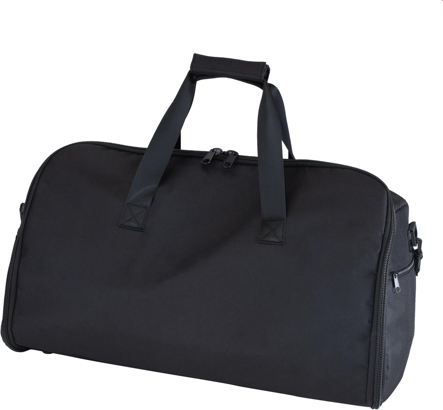 Bolso convertible en porta trajes para viaje color negro