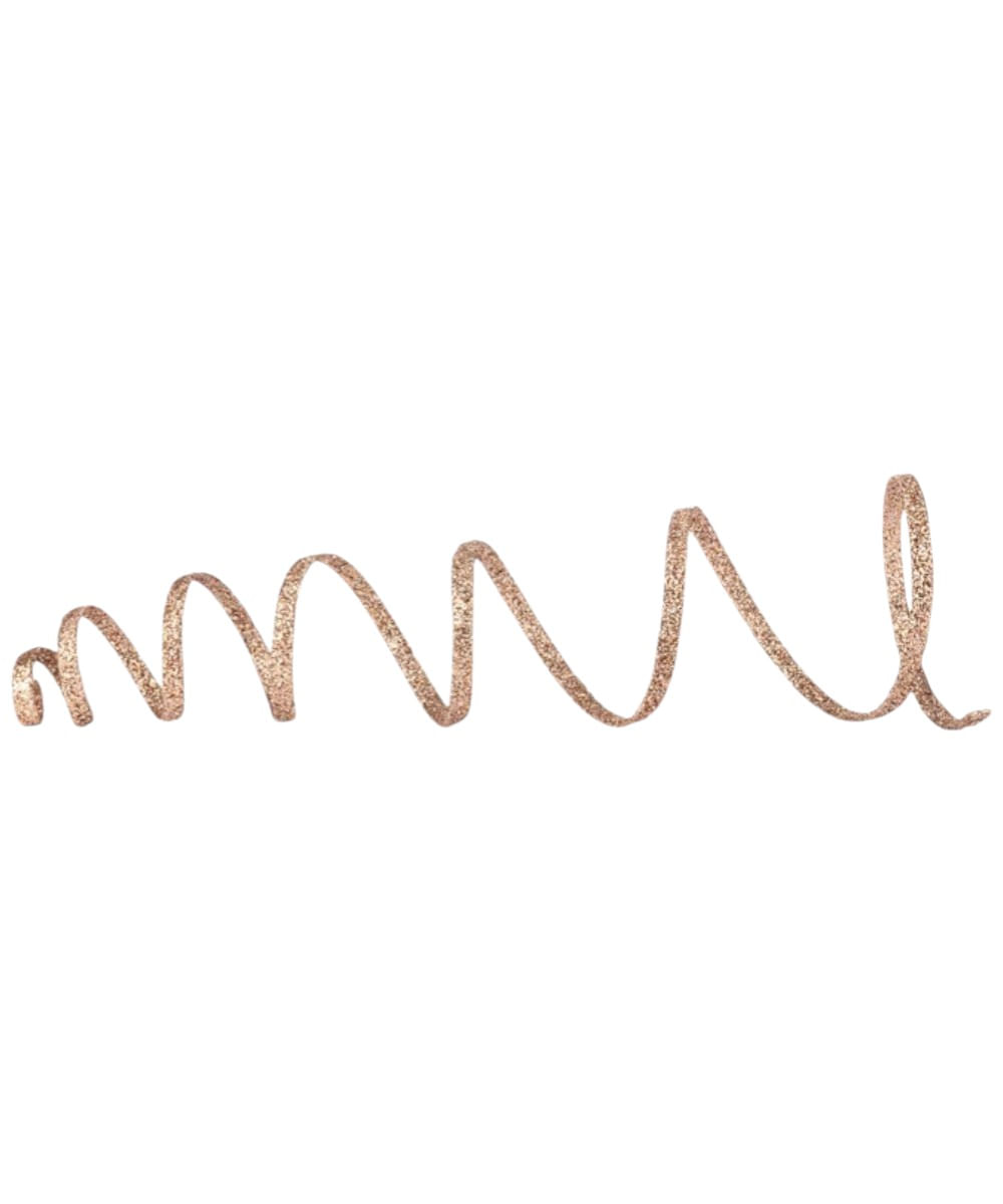 Guirnalda ondulada color dorado 119 cm