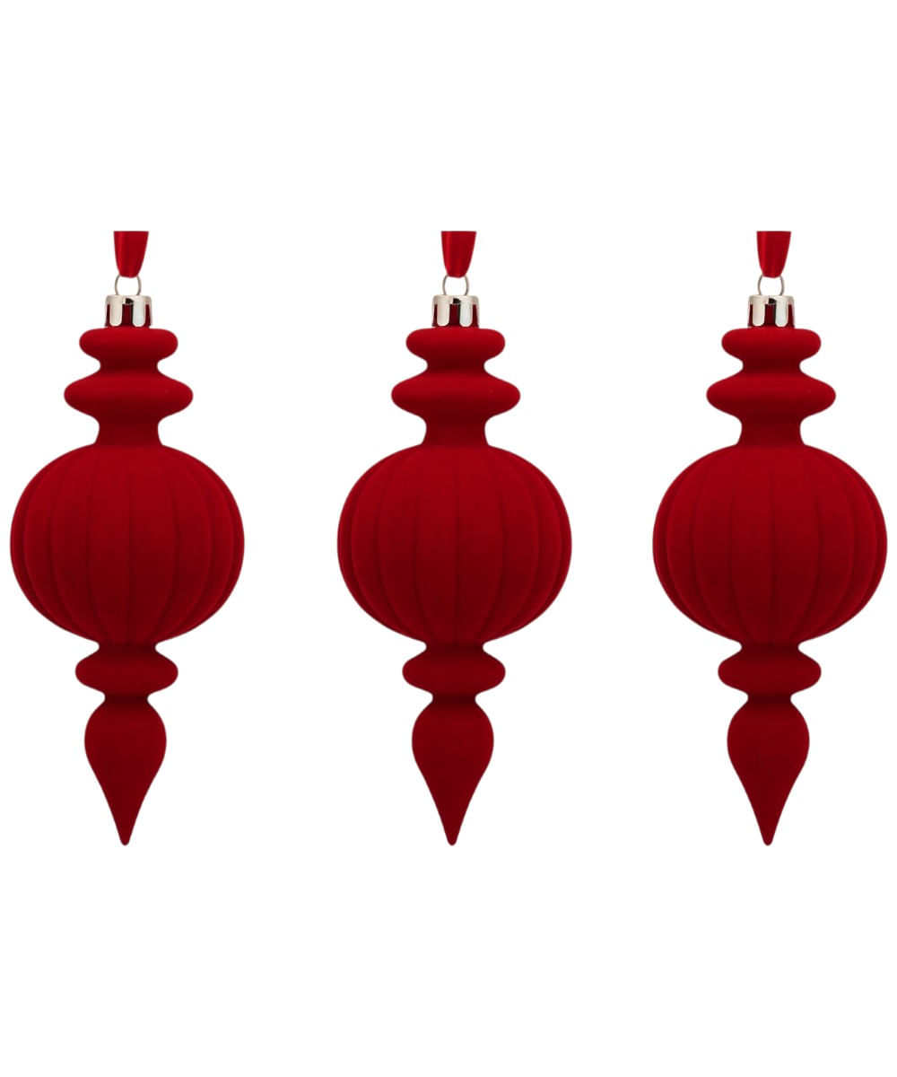 Set de adorno para colgar 3 piezas 15 x 5 cm