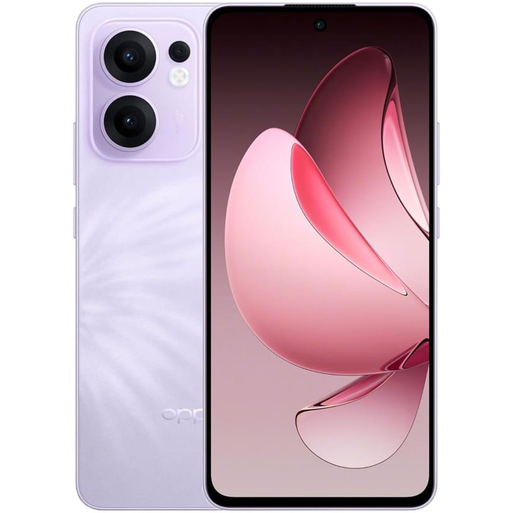 Celular OPPO Reno13 F 5G 256 GB ROM 12 GB RAM Pantalla 6.67" (16.94 cm) Qualcomm Snapdragon 6 Gen 1 Conectividad 5G Cámara Posterior 50 MP