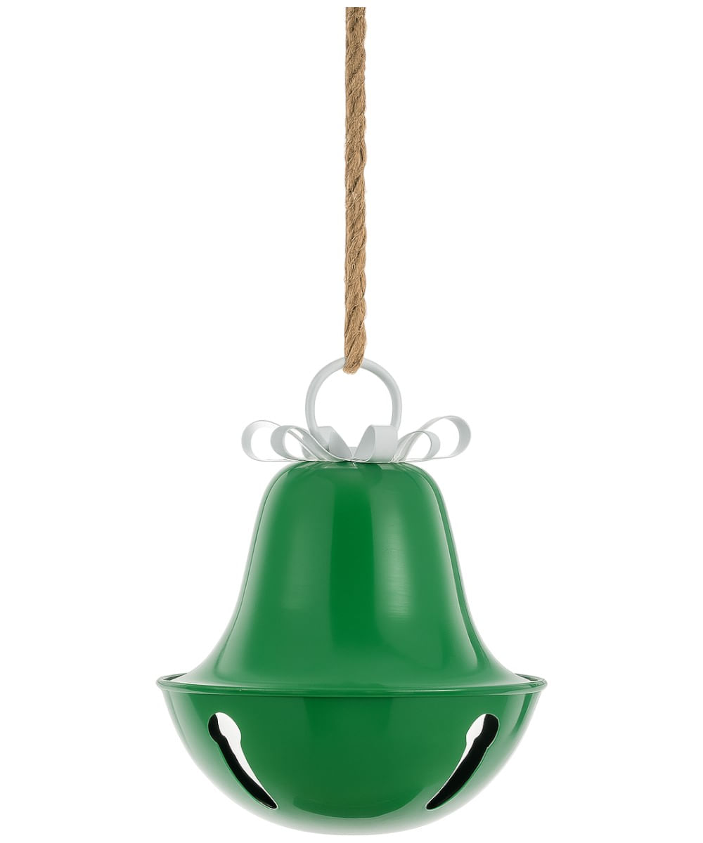 Campana decorativa verde 30 cm