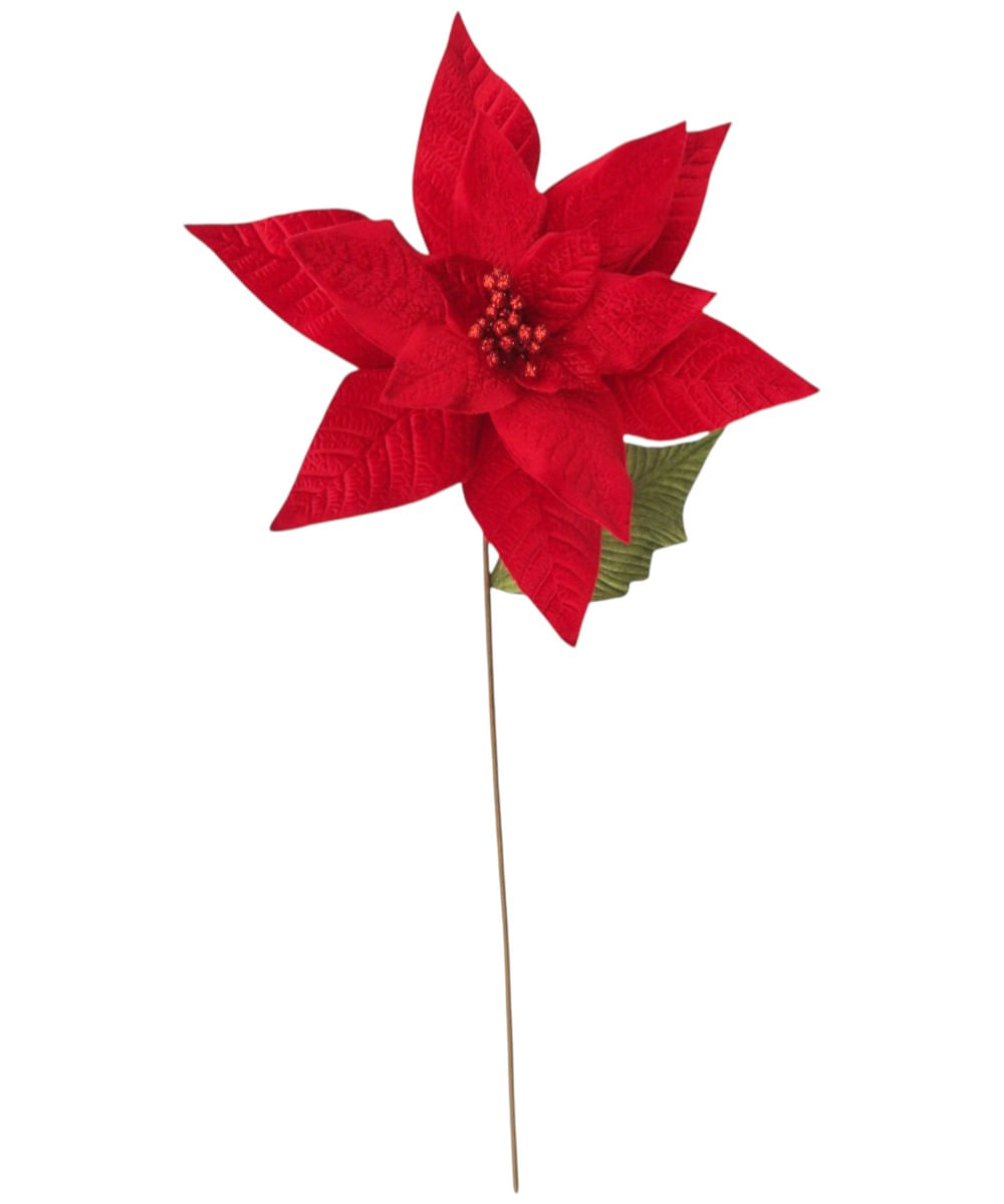 Pascua roja terciopelo 36 x 60 cm