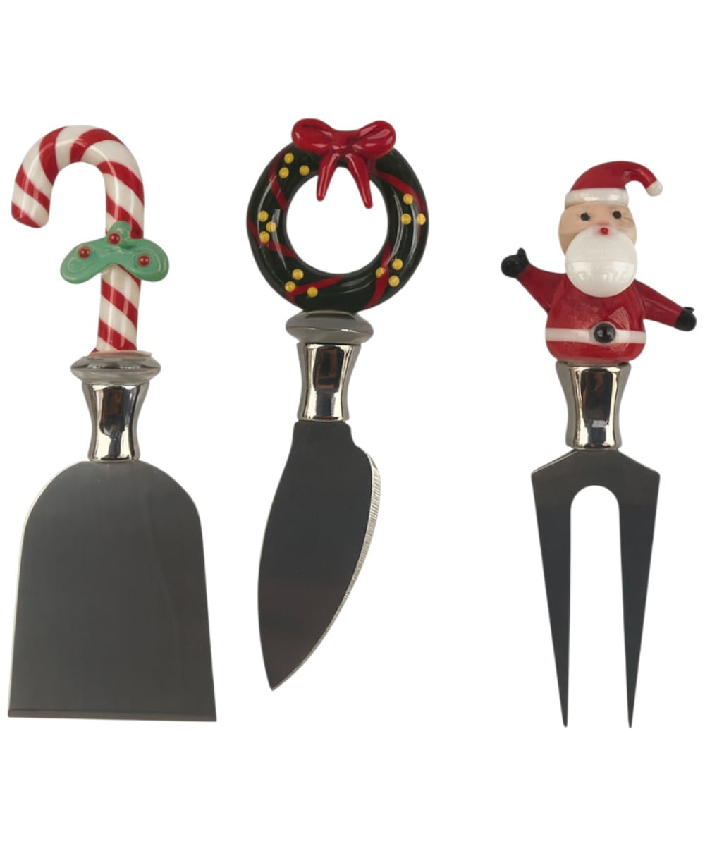 Set de 3 de cuchillos para queso 17 x 17 x 4.2 cm