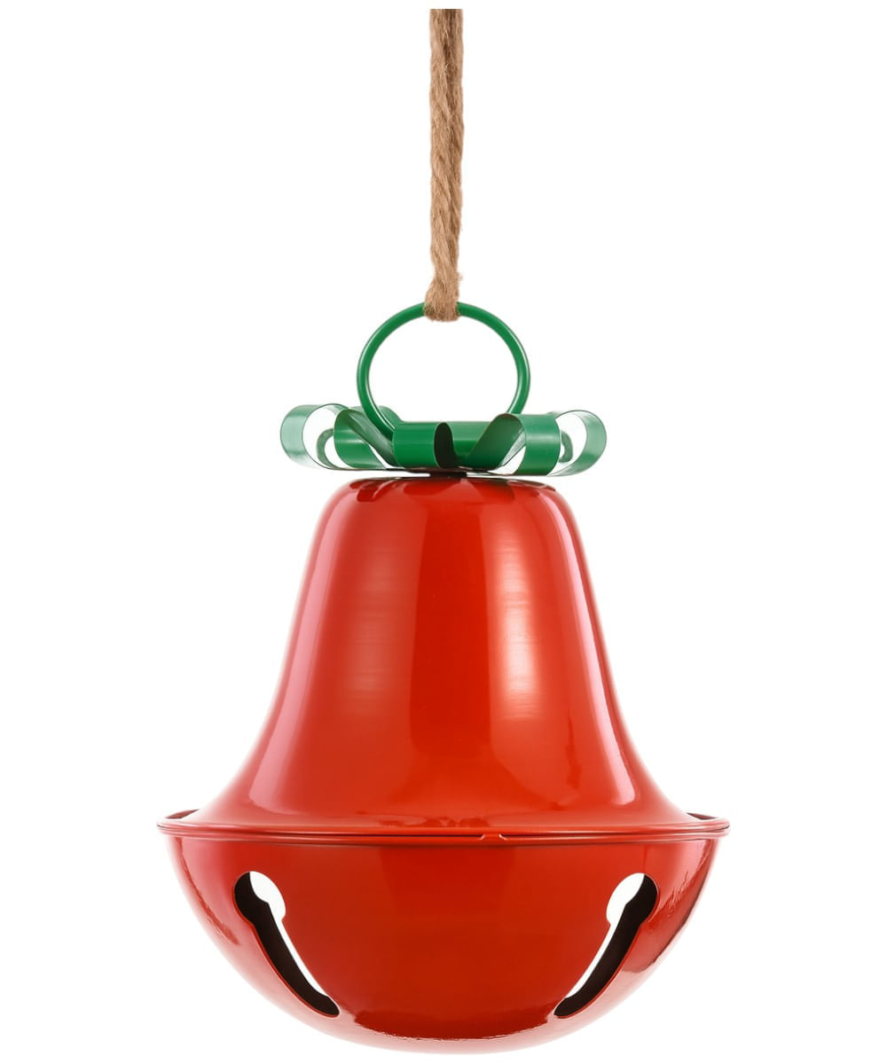 Campana decorativa roja 30 cm