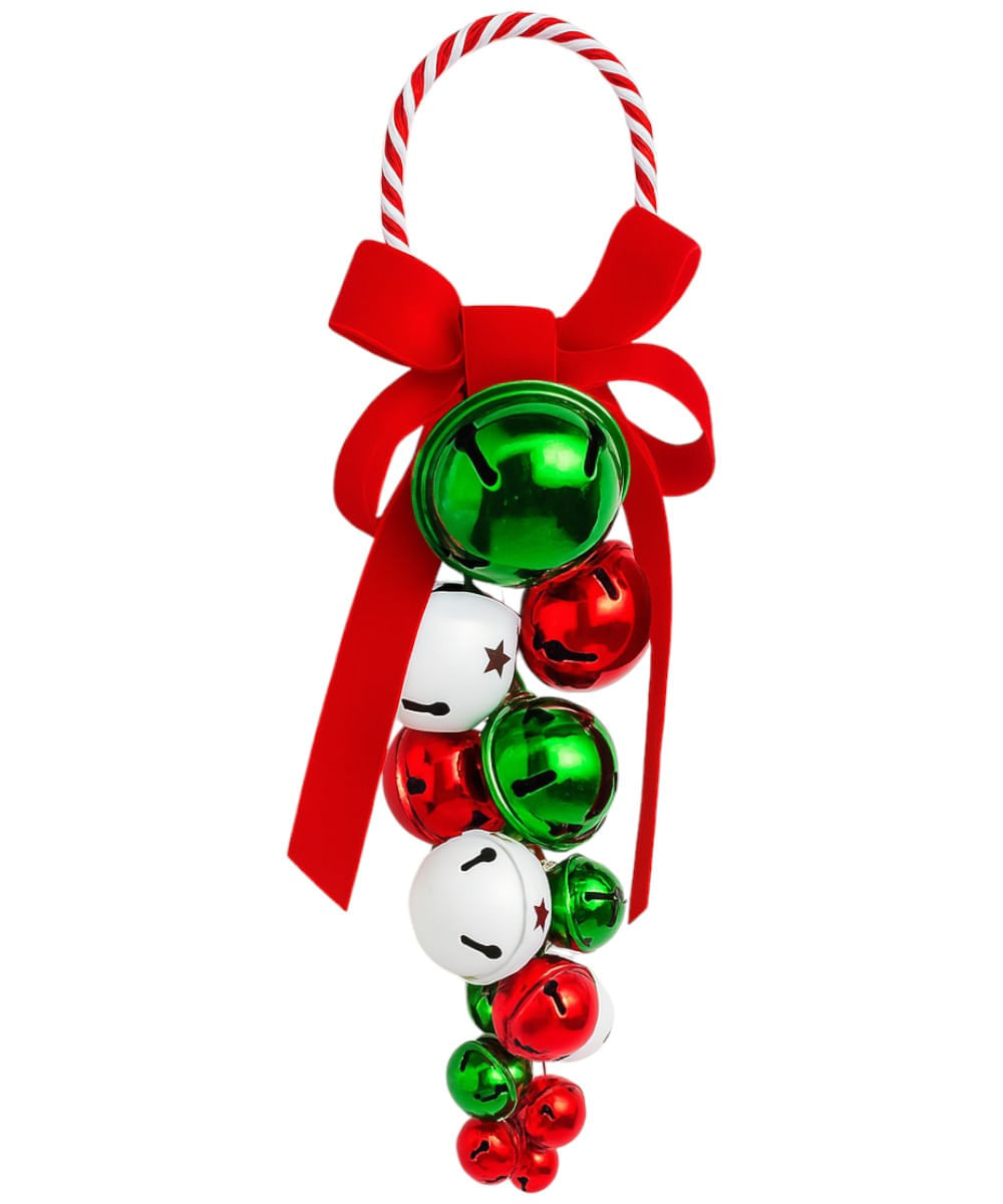 Adorno para colgar de cascabeles 32 x 11 x 8 cm