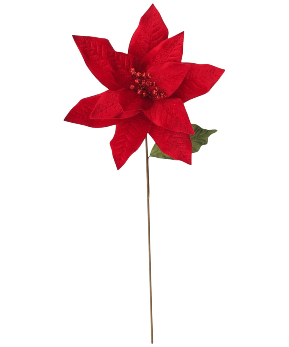 Pascua roja terciopelo 28 x 55 cm