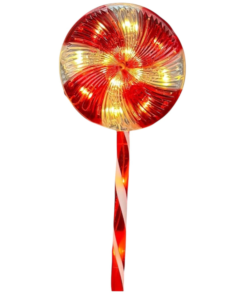 Set de 3 luces con forma de caramelo  18 x 40 cm