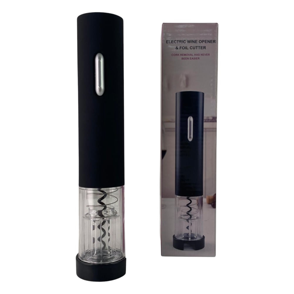 Set de sacacorchos eléctrico 4.5x23.5 cm