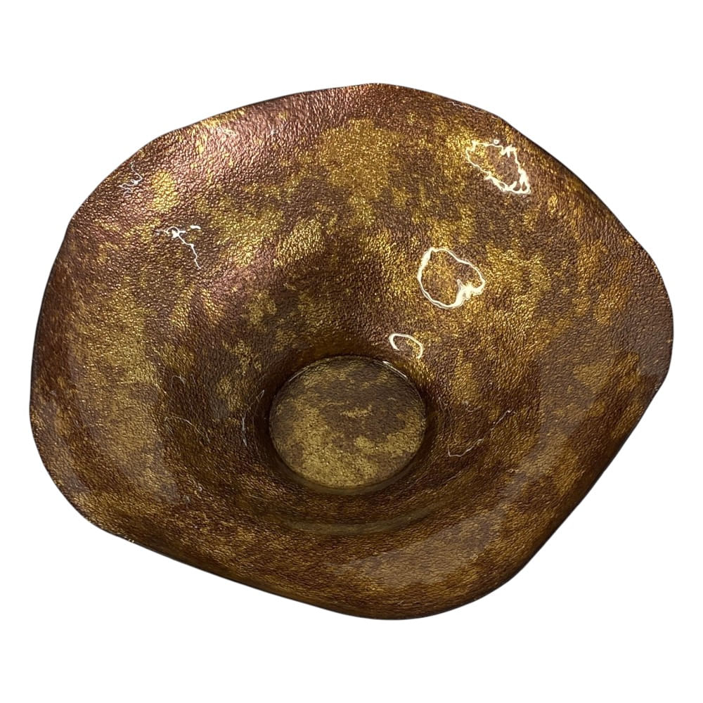 Centro de mesa de vidrio 43x14 cm