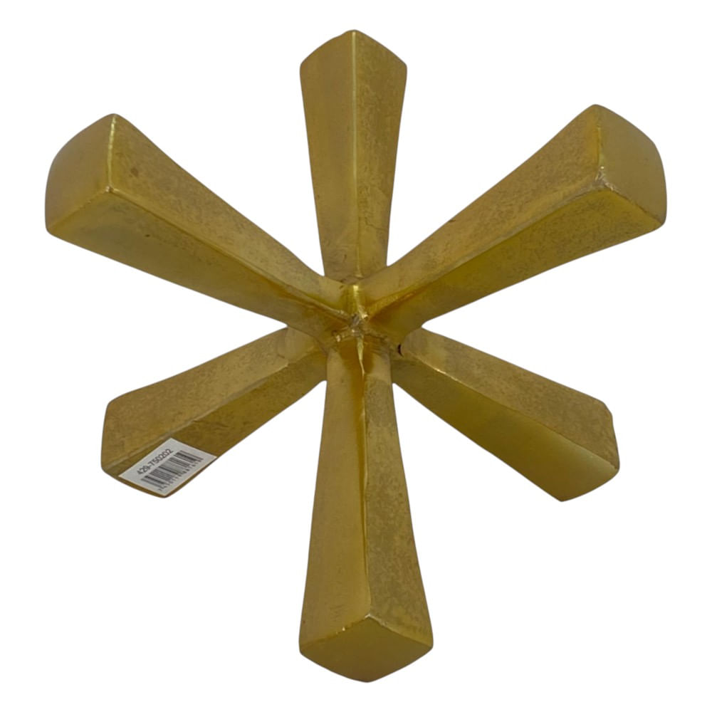 Figura decorativa diseño geométrico 18.5x16.5 cm