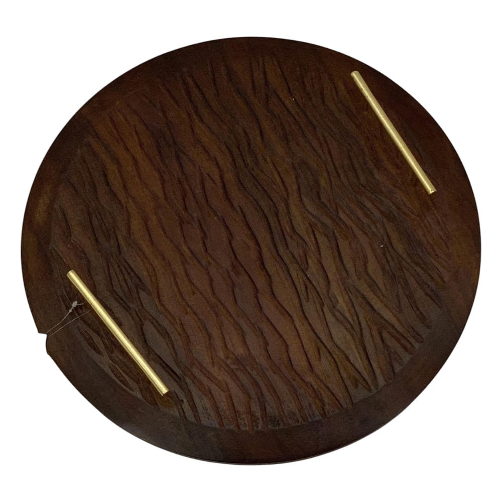 Bandeja decorativa de madera 43.2x5.1 cm