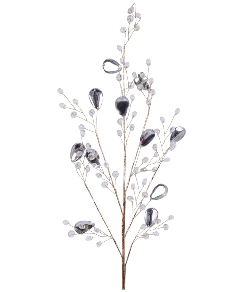 Rama de diamantes de acrílico transparente 72 x 15 x 2 cm