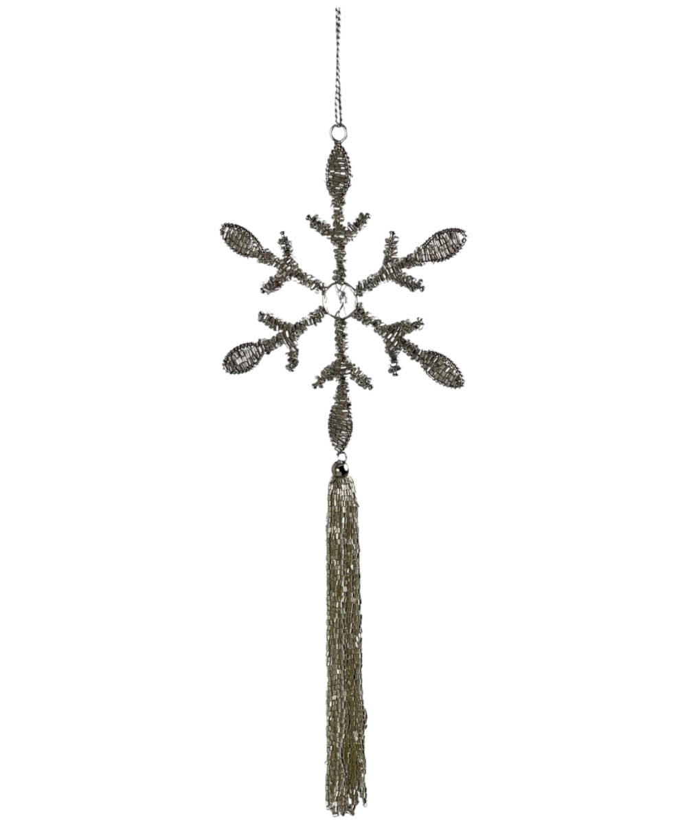 Adorno colgante decorativo para árbol champagne 29 x 12.50 cm