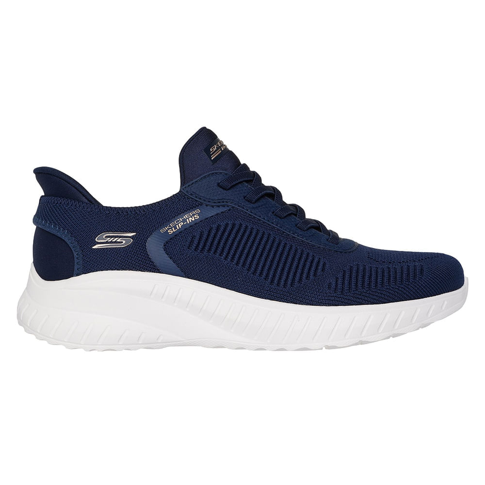 Zapato casual Skechers azul para mujer