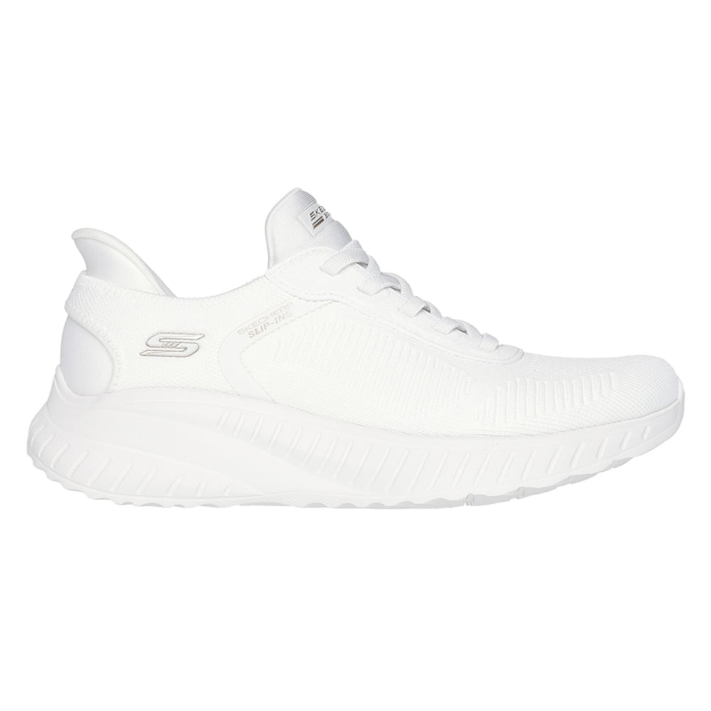Zapato casual Skechers blanco para mujer