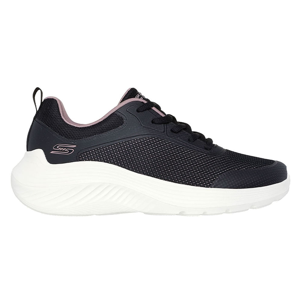 Zapato casual Skechers negro para mujer