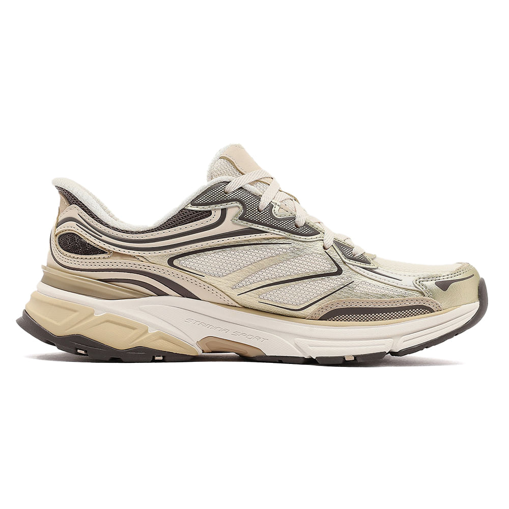 Zapato casual Skechers color dorado para mujer