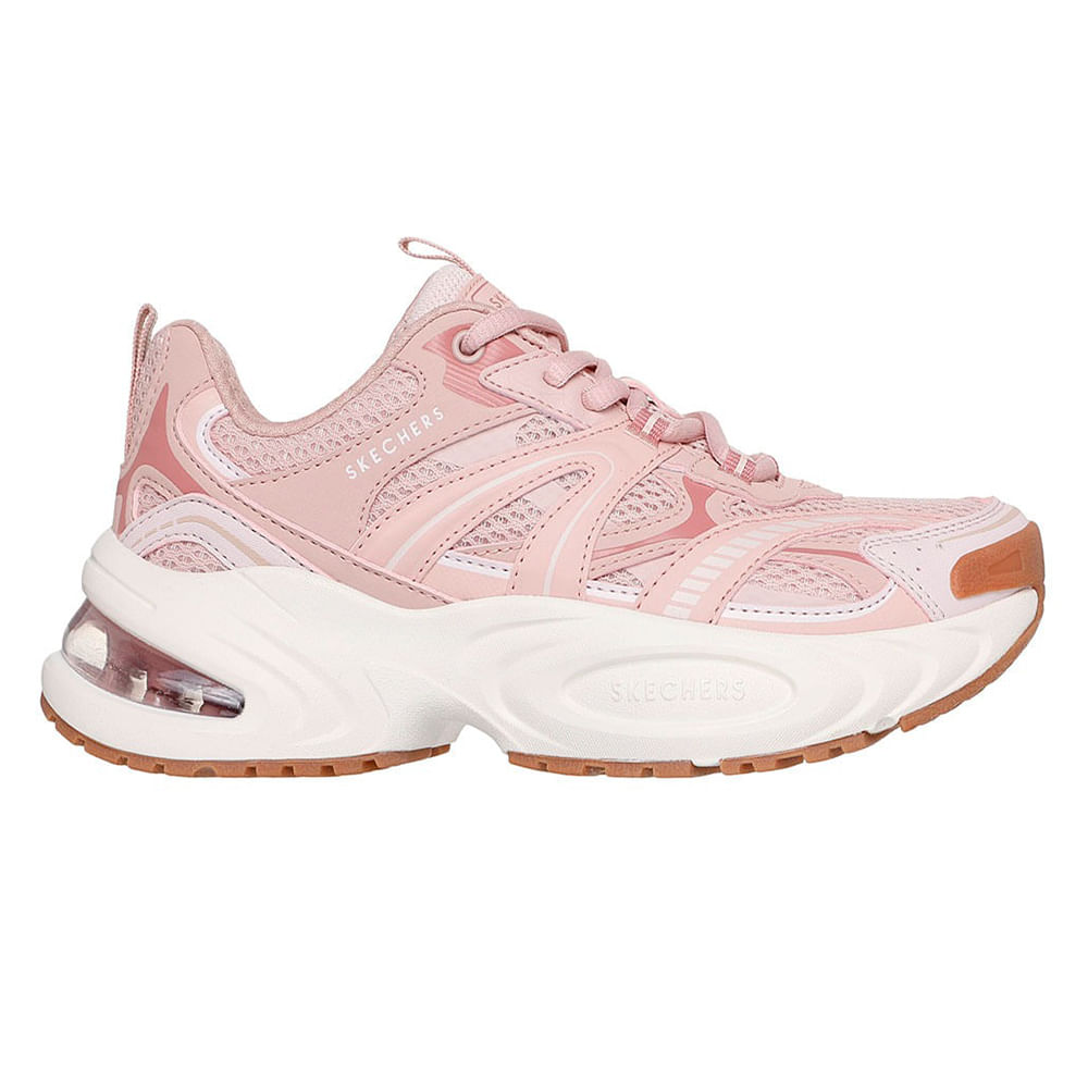 Zapato casual Skechers color rosado para mujer
