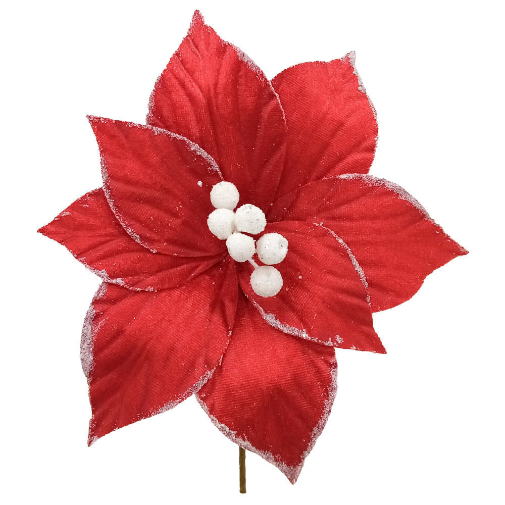 Pascua terciopelo con glitter