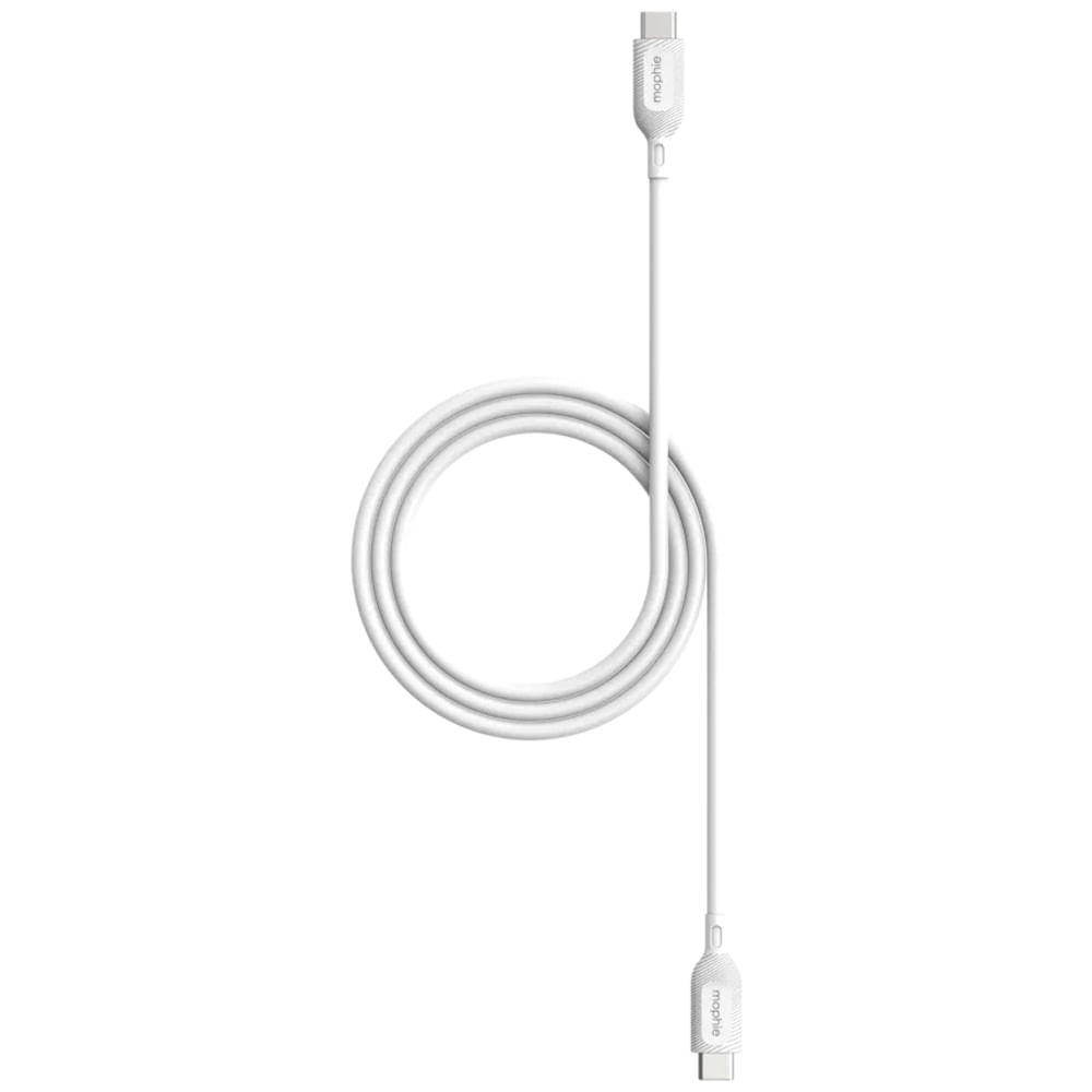 Cable USB-C a USB-C blanco 1 m 60W