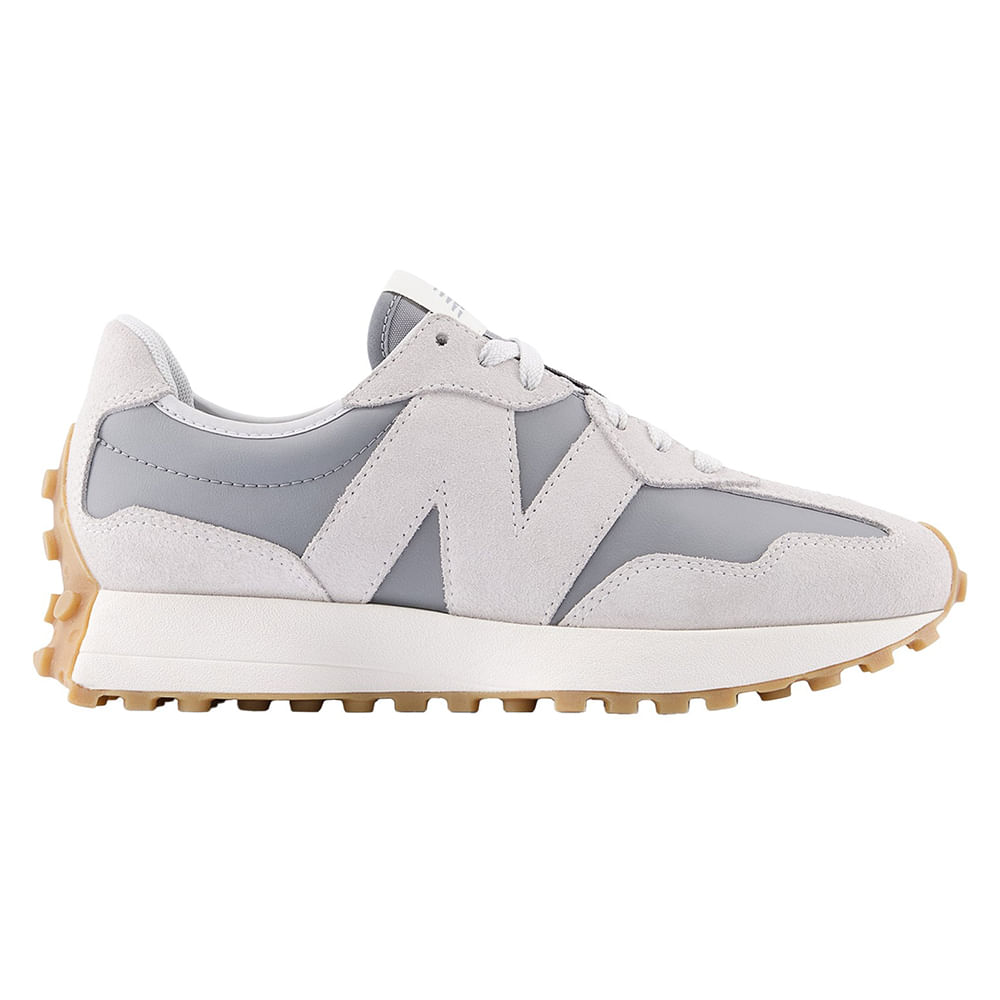 Zapato New Balance 327 casual color gris para mujer