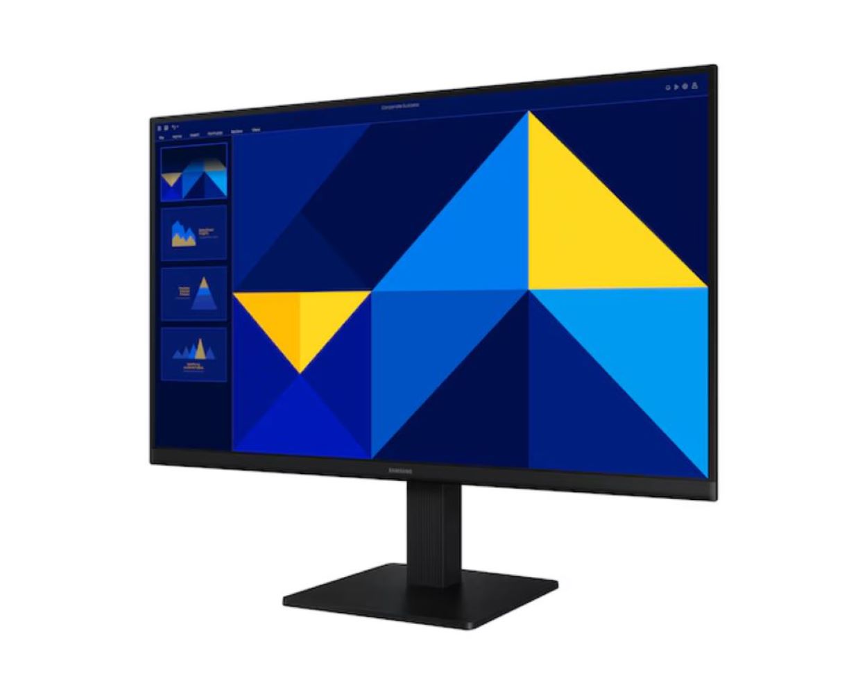 Monitor Curvo Samsung Essential S3 S24D366GAN 24" (60.96 cm) pulgadas