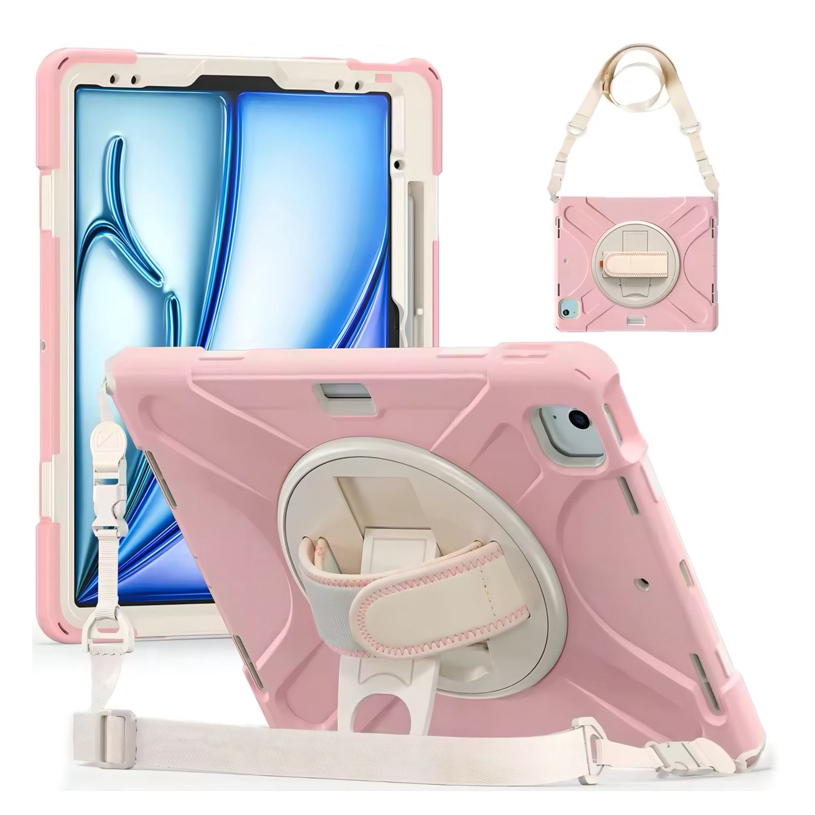 Case para Apple iPad pink case para iPad Air11 y Air4 10.9