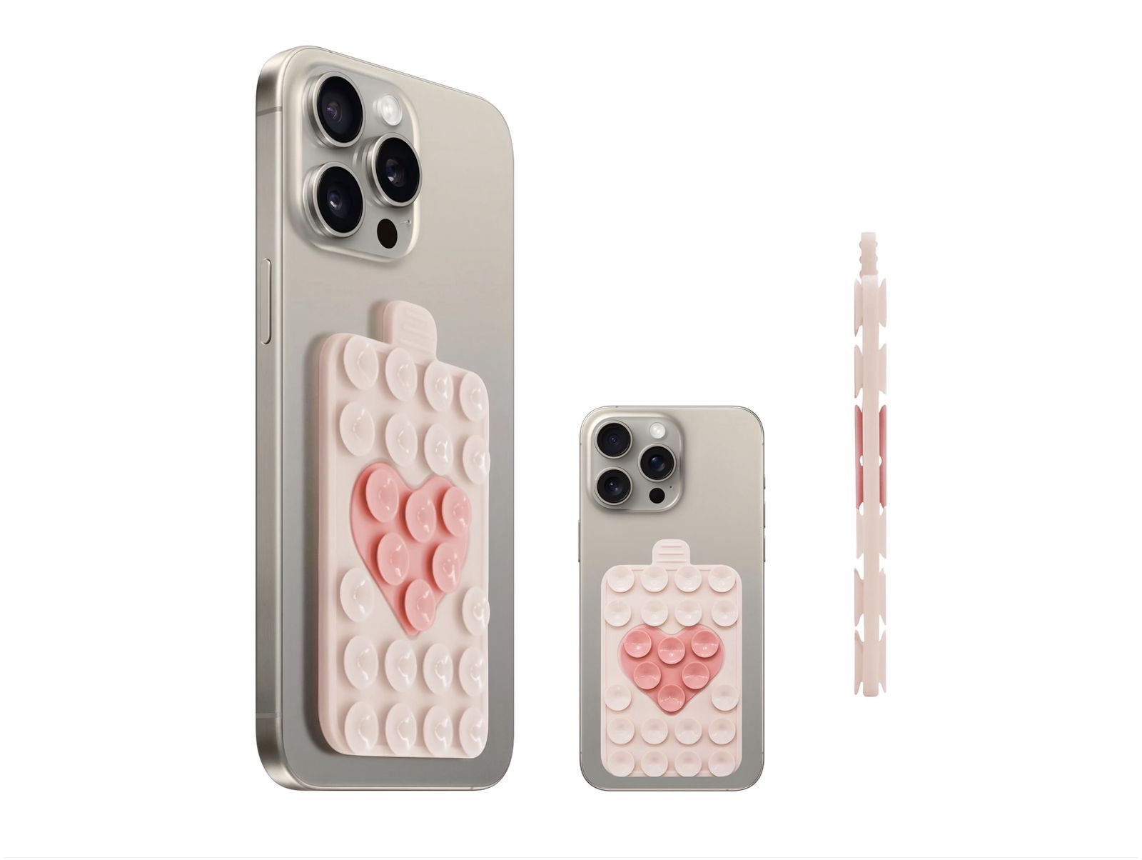 Accesorio para celular con sujeción doble