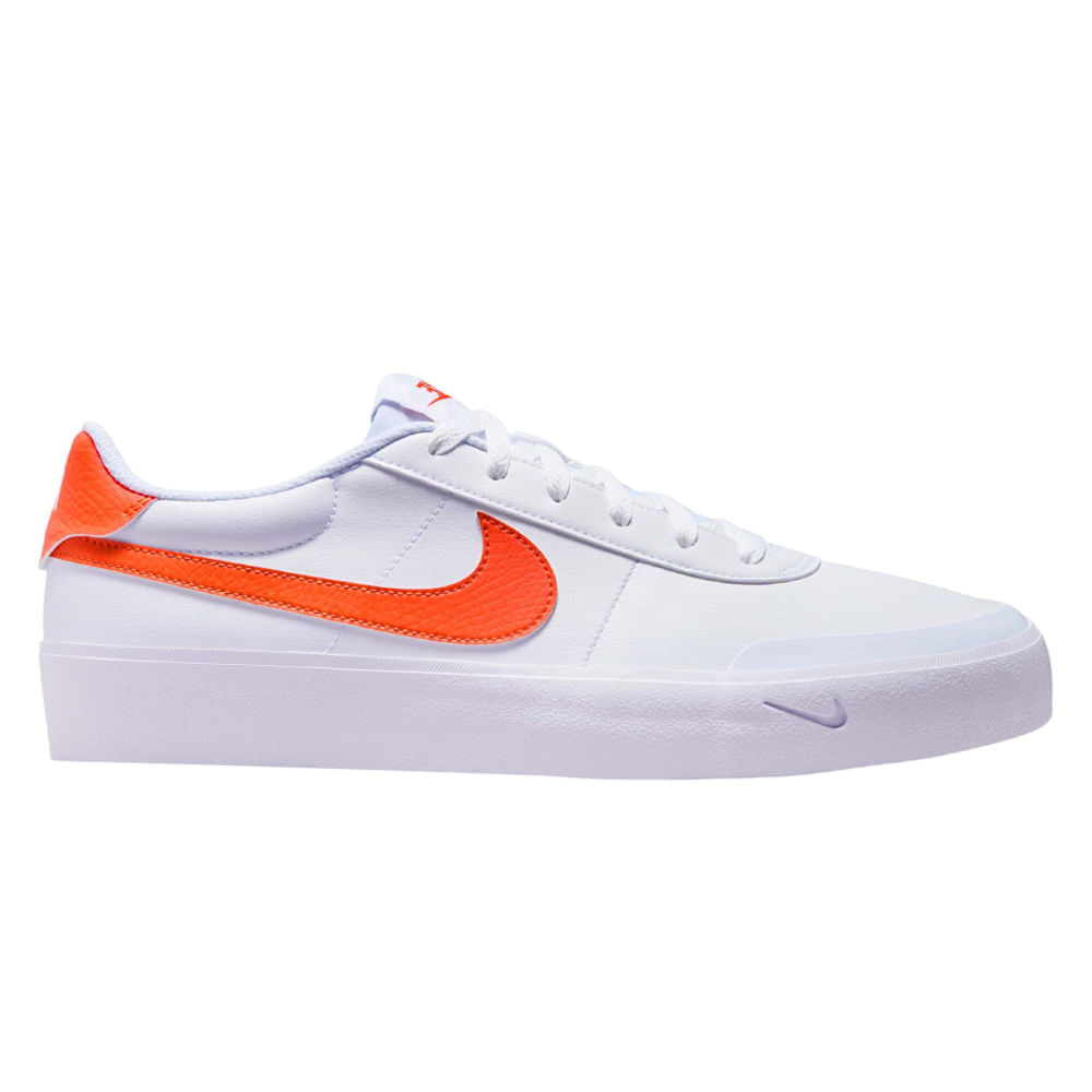 Zapato Nike Court Shot deportivo casual blanco para hombre