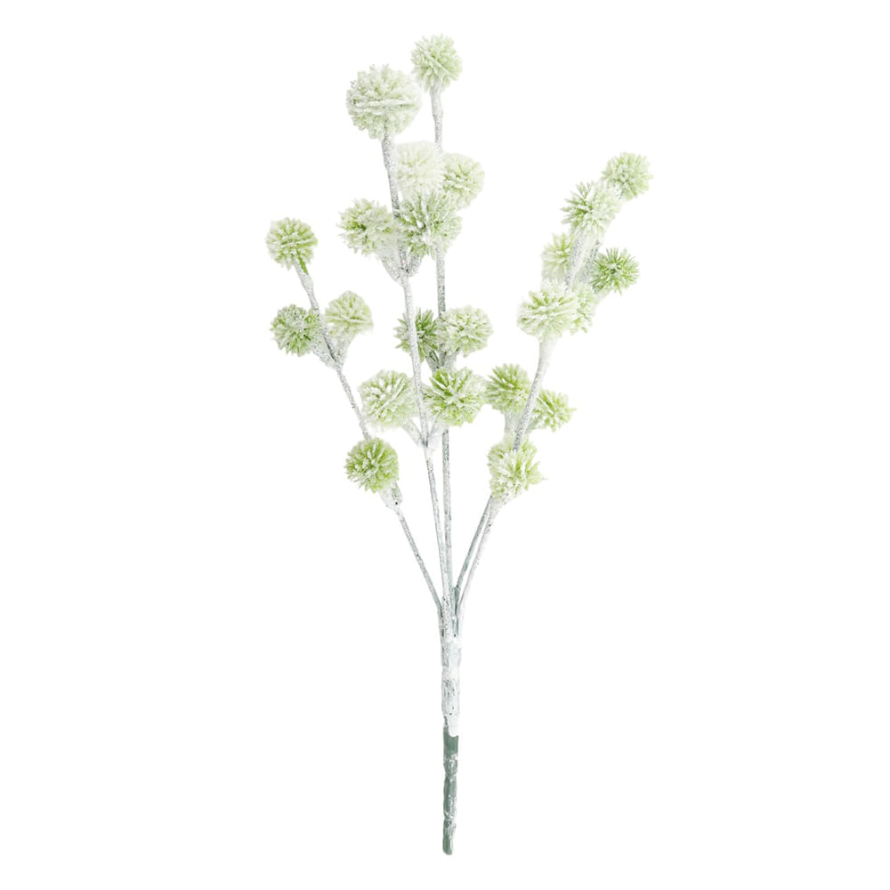 Rama decorativa nevada de 30 cm