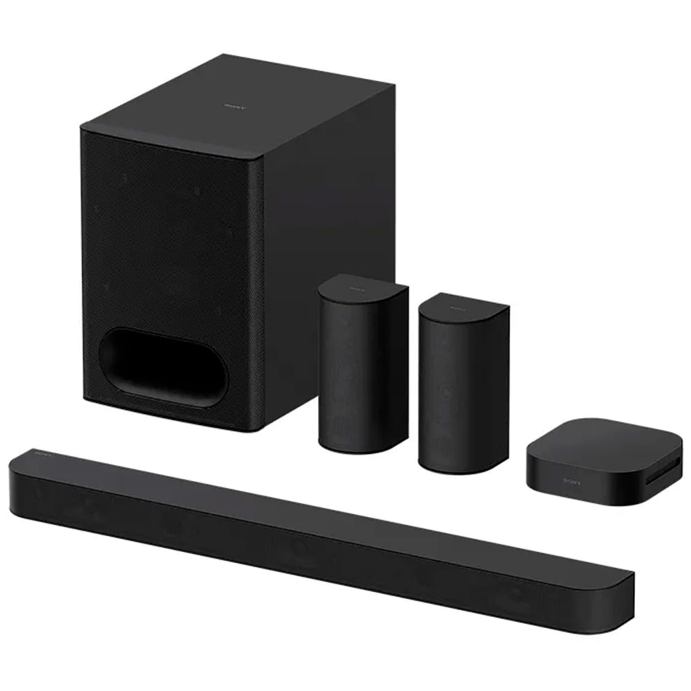 Sistema de cine Sony BRAVIA 6 con barra de sonido Dolby Atmos de 5.1 canales 1000W
