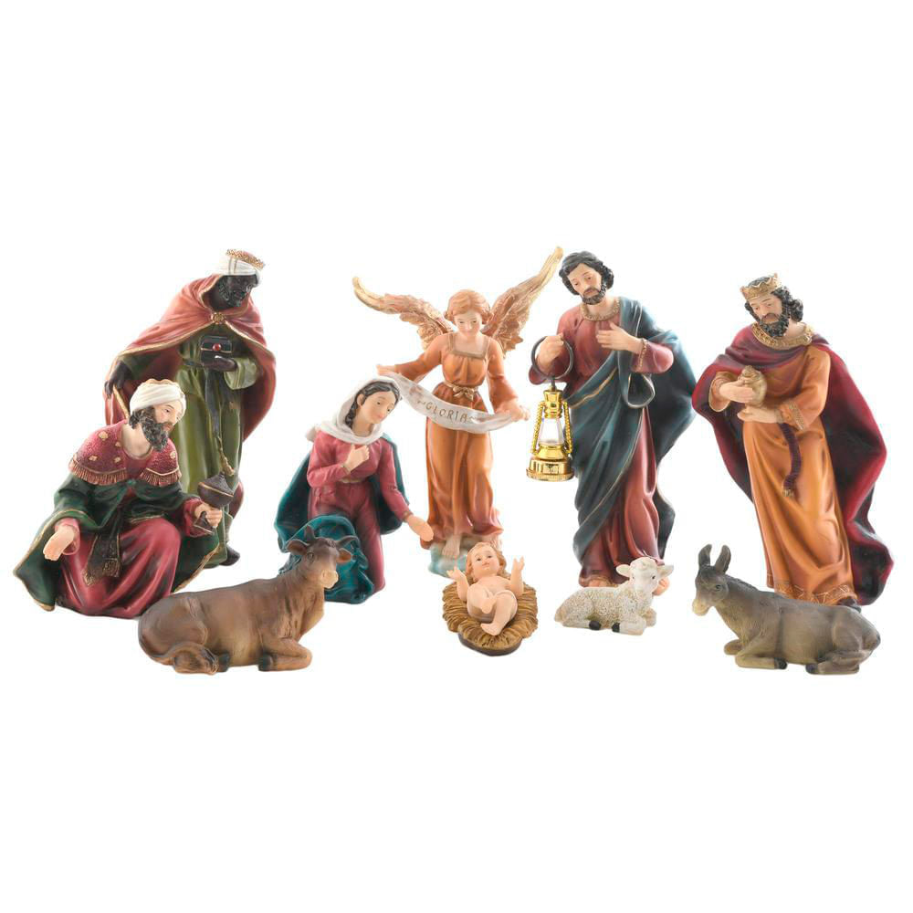 Set de 11 piezas de nacimiento  20 cm